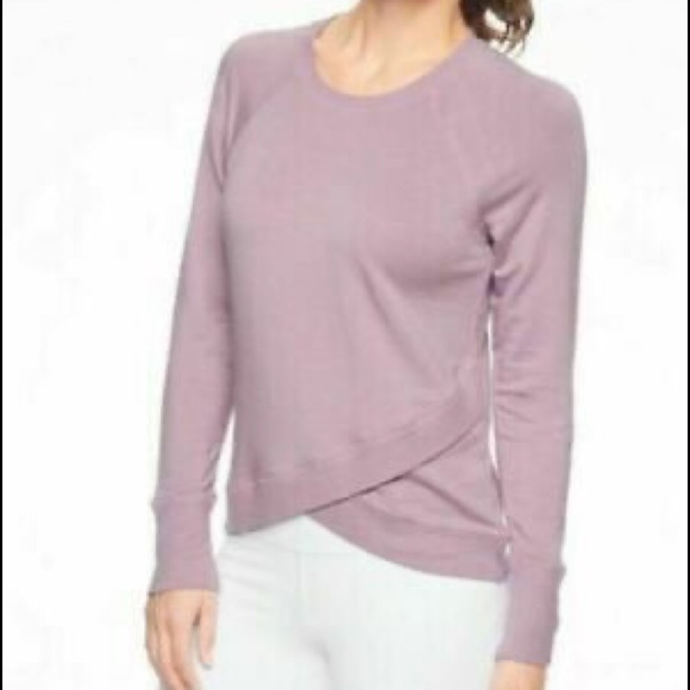 Athleta serenity crisscross sweatshirt!